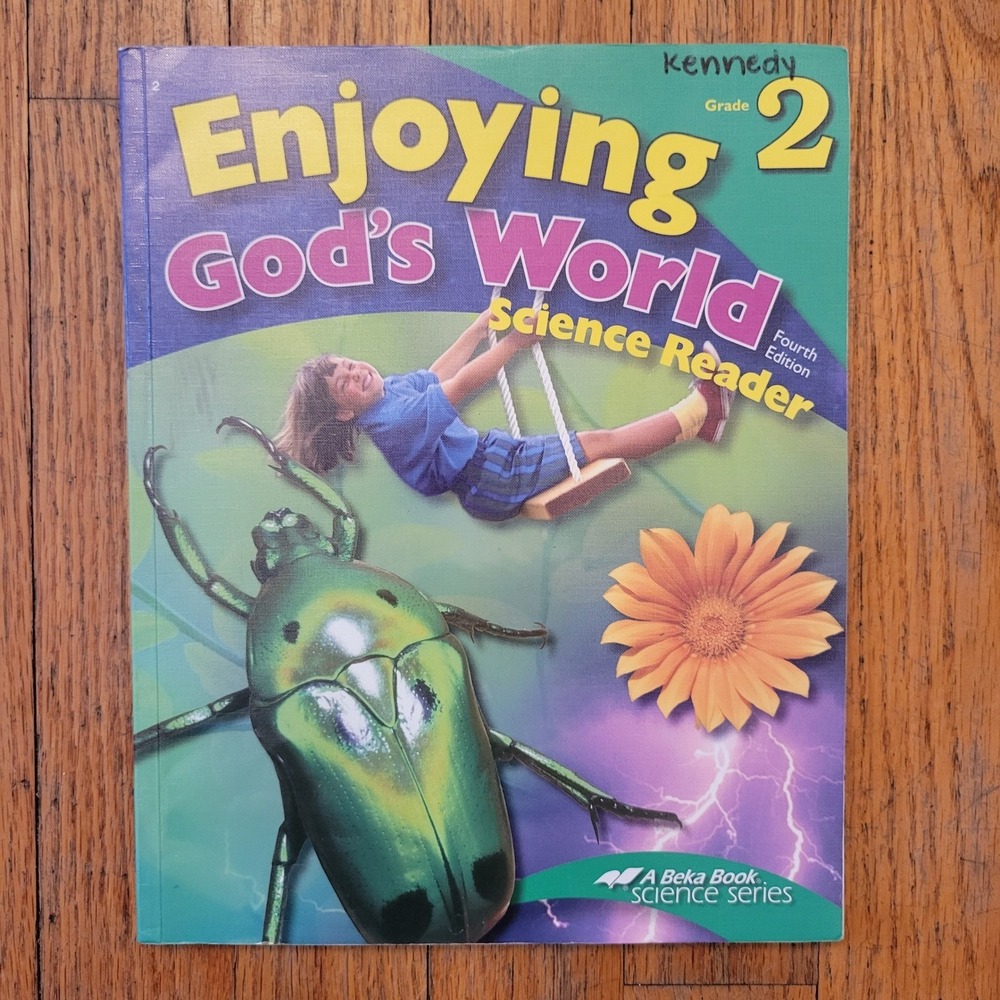 ABeka Grade 2 Science Text Exploring Gods World Student Consumable Homeschool